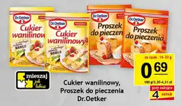 Gram Market Cukier wanilinowy, Proszek do pieczenia Dr.Oetker oferta