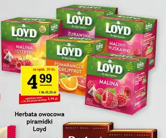 Gram Market Herbata owocowa piramidki Loyd oferta