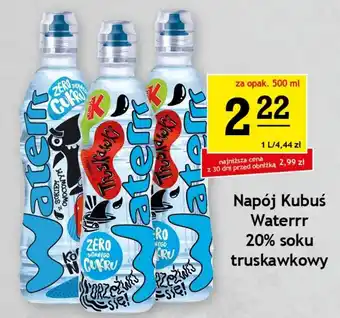 Gram Market Napój Kubuś Waterrr 20% soku truskawkowy oferta