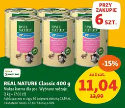 Maxi Zoo REAL NATURE Classic Mokra karma dla psa oferta