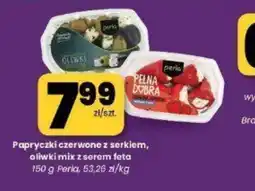 EMMA market Papryczki czerwone z serkiem, oliwki mix z serem feta oferta