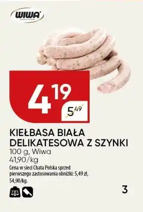 Chata Polska Kiełbasa delikatesowa Wiwa oferta