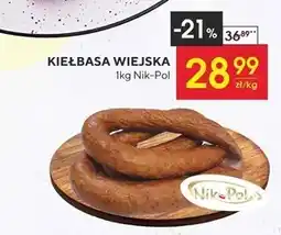 Społem Kiełbasa wiejska NIKPOL oferta