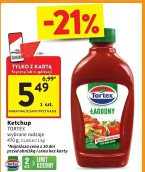 Intermarche Tortex Ketchup łagodny 470 g oferta