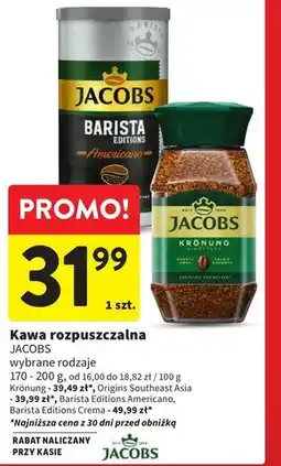 Intermarche Jacobs Krönung Kawa rozpuszczalna 200 g oferta