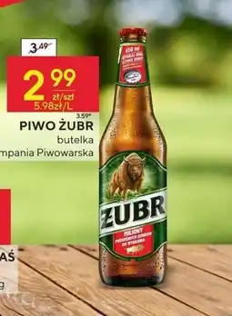 Społem Żubr Piwo jasne 500 ml oferta