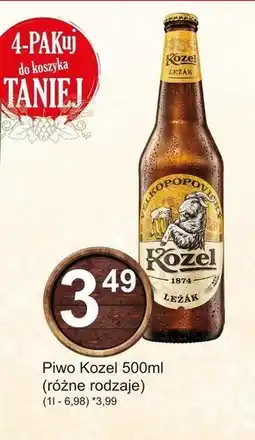 Hitpol Kozel Ležák Piwo jasne 500 ml oferta