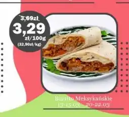 Społem Burrito oferta