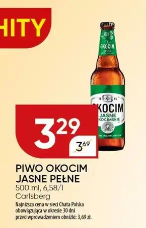 Chata Polska Оkocim Piwo jasne okocimskie 500 ml oferta