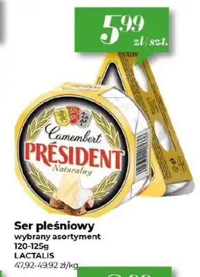 Społem Président Ser Camembert naturalny 120 g oferta