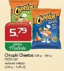 Malinka Market Cheetos Chrupki kukurydziane o smaku sera 130 g oferta