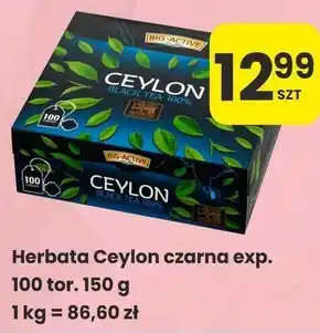 Sedal Big-Active Ceylon Herbata czarna 100 % 150 g (100 torebek) oferta