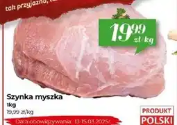 Społem Szynka Data oferta