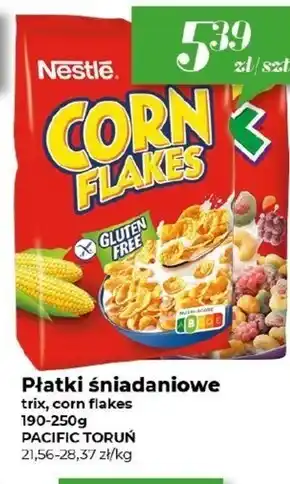 Społem Nestlé Corn Flakes Chrupiące płatki kukurydziane z witaminami 250 g oferta