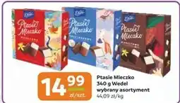 Społem E. Wedel Ptasie mleczko czekoladowe w czekoladzie deserowej 340 g oferta