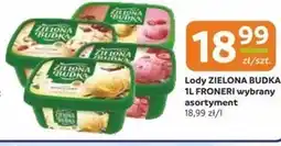 Społem Zielona Budka Lody pistacjowe 1000 ml oferta