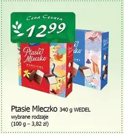 Cezar Delikatesy E. Wedel Ptasie mleczko czekoladowe w czekoladzie deserowej 340 g oferta