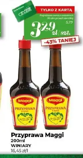 Społem Maggi Przyprawa w płynie 200 g oferta