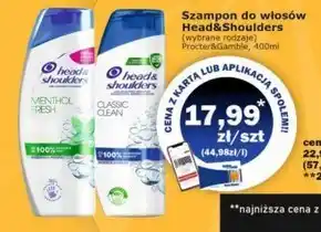 Społem Head & Shoulders Menthol 2 w 1 Szampon przeciwłupieżowy 300ml oferta