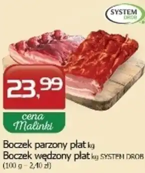 Malinka Market Boczek wędzony System Drob oferta