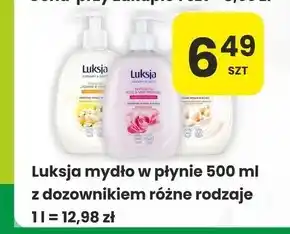 Sedal Luksja Creamy & Soft Kremowe mydło w płynie relaksujące jaśmin i wanilia 500 ml oferta