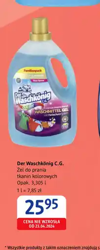 dm drogerie markt Der Waschkonig C.G. oferta