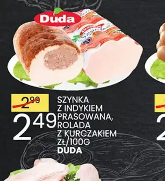 Wafelek Szynka z indykiem prasowana, rolada z kurczakiem Duda oferta