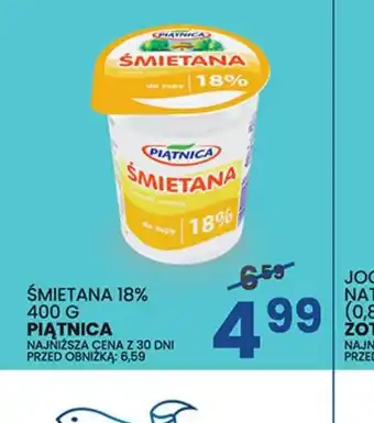 Wafelek Smietana 18% Piątnica oferta