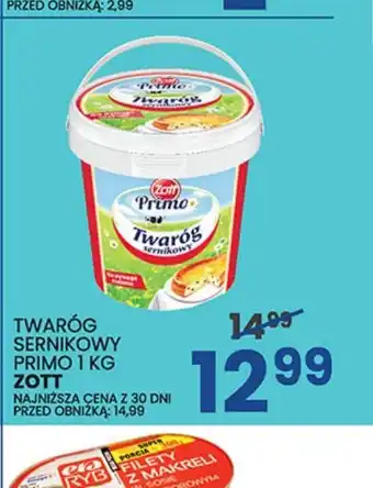 Wafelek Twaróg Sernikowy Primo Zott oferta