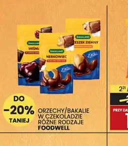 Wafelek Orzechy/bakalie w czekoladzie Foodwell oferta