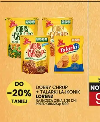 Wafelek Dobry Chrup + Talarki Lajkonik Lorenz oferta