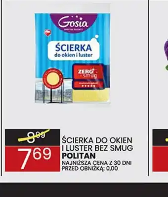 Wafelek Scierka do okien i luster bez smug Politan oferta