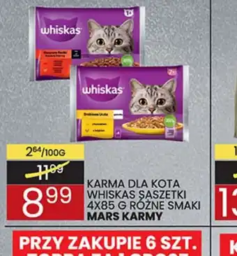 Wafelek Karma dla kota Whiskas saszetki oferta