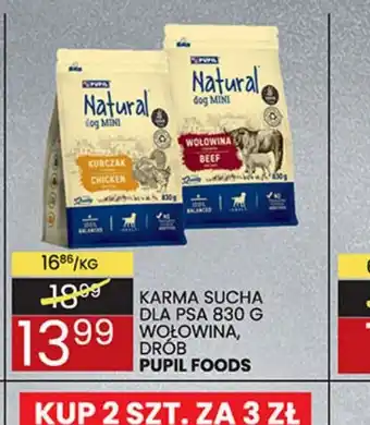 Wafelek Karma sucha dla psa Pupil Foods oferta