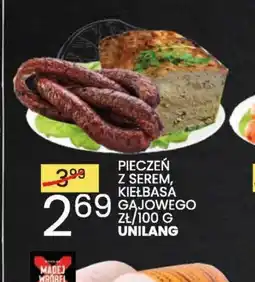 Wafelek Pieczeń z serem, kiełbasa gajowego oferta