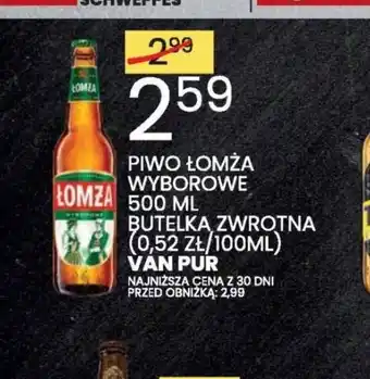 Wafelek Piwo Lomża Wyborowe oferta