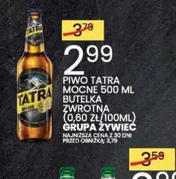 Wafelek Piwo Tatra Mocne oferta