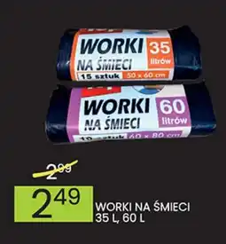 Wafelek Worki na śmieci 60 l oferta