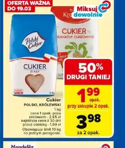 Carrefour Cukier Polski, Królewski oferta