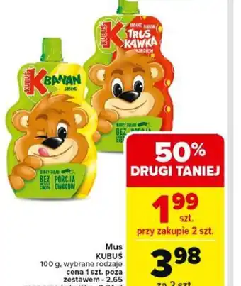 Carrefour Mus Kubuś oferta