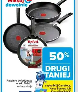 Carrefour Patelnie pojedyncze marki Tefal oferta