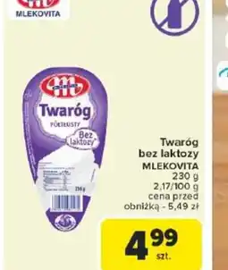 Carrefour Twaróg bez laktozy Mlekovita oferta