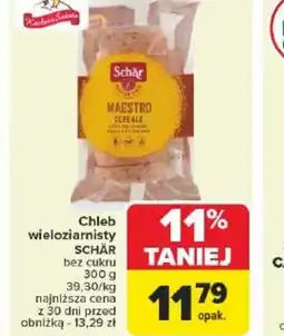 Carrefour Chleb wieloziarnisty Schar Maestro Cereale oferta