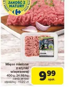 Carrefour Mięso mielone z szynki wieprzowej oferta