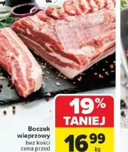 Carrefour Boczek wieprzowy oferta