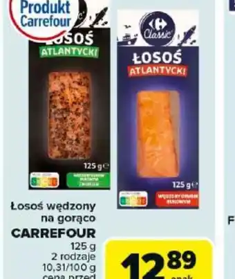 Carrefour Losoś wędzony na gorąco Carrefour oferta