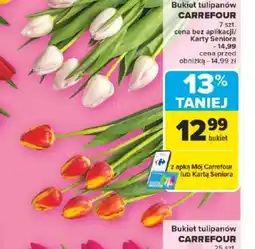 Carrefour Bukiet tulipanów Carrefour oferta