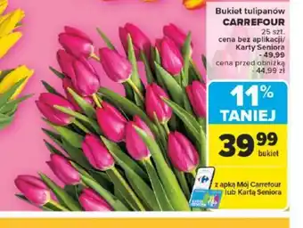 Carrefour Bukiet tulipanów Carrefour oferta