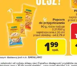 Carrefour Popcorn Bakalland oferta