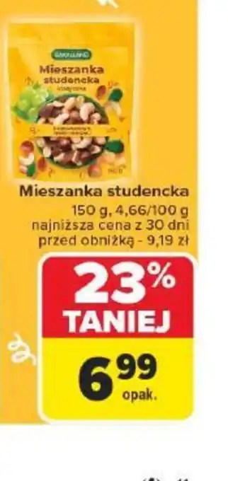 Carrefour Mieszanka studencka oferta